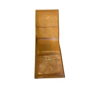 NWOT Vintage Prince Gardner Tan Cowhide Leather Wallet